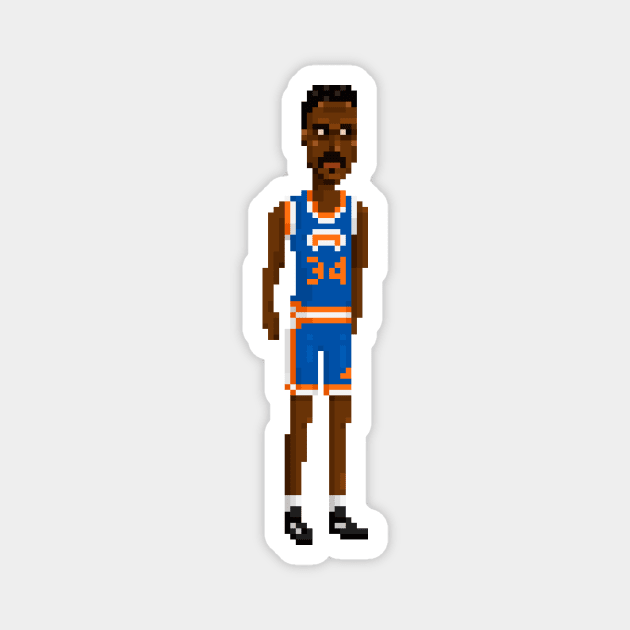 Charles Oakley Magnet by PixelFaces