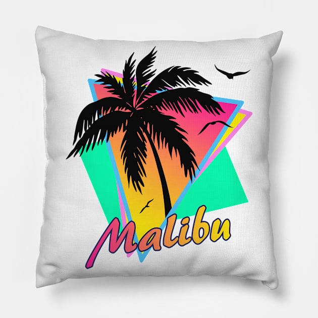 Malibu Pillow by Nerd_art