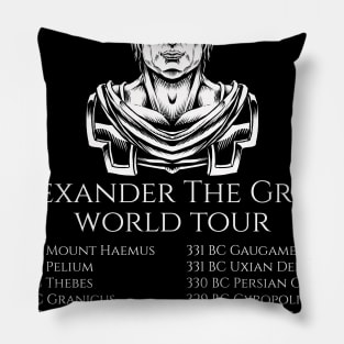 Classical Greek History - Alexander The Great World Tour Pillow