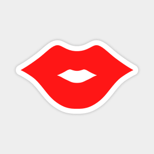 Red Lips Magnet