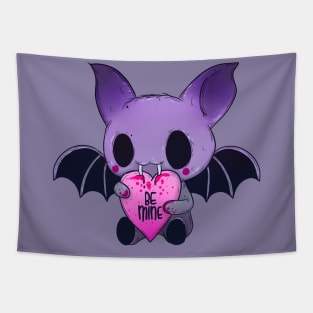 Be mine vampire bat Tapestry