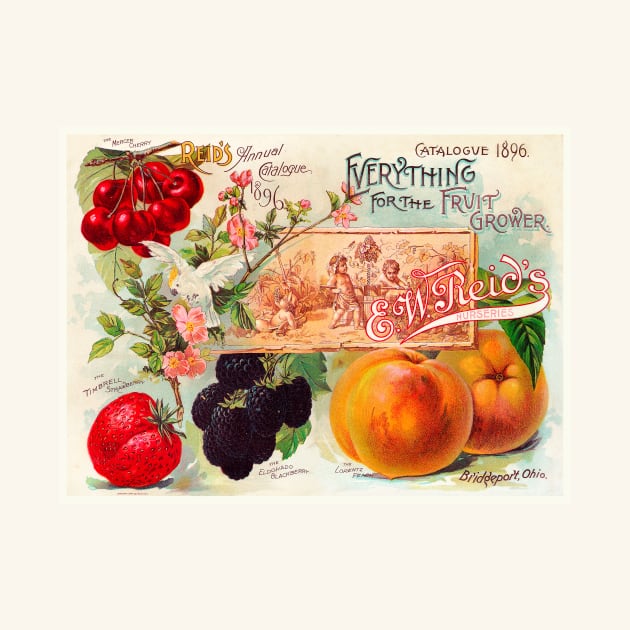 Fruit Nursery Catalogue Cover (1896) by WAITE-SMITH VINTAGE ART