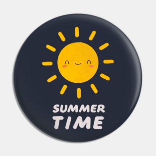 Cute Summer Time Sunshine T-Shirt Pin