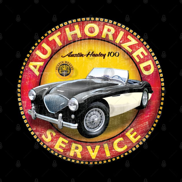 Authorized Service - Austin Healey 2 by Midcenturydave