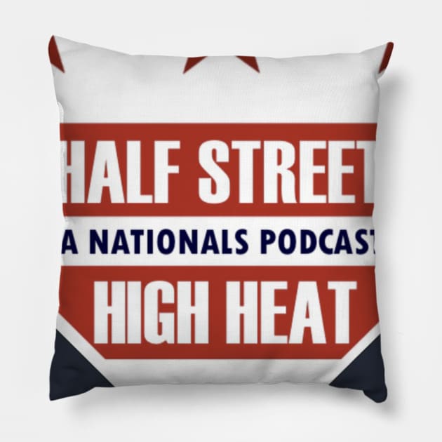 HSHH Big Logo Pillow by Half Street High Heat