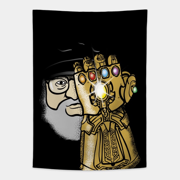 Mad Martin Tapestry by ikado