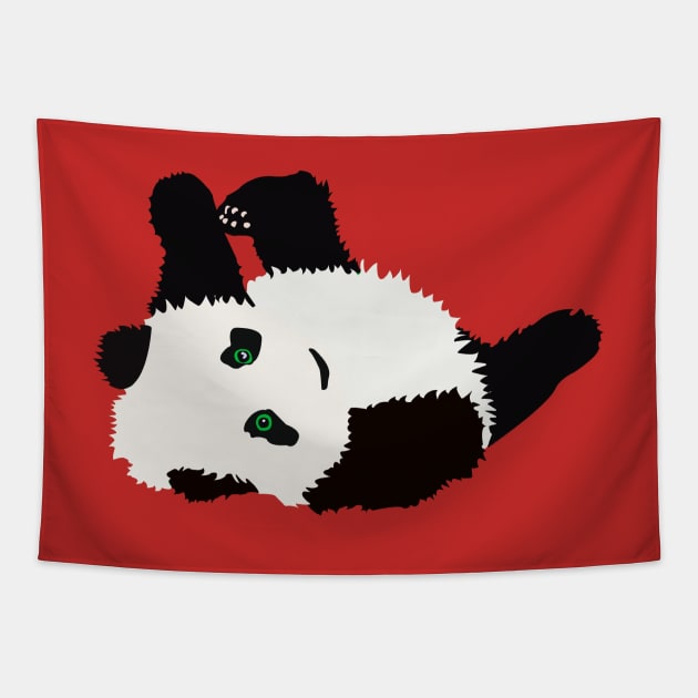 Cutie Panda Tapestry by VVonValentine