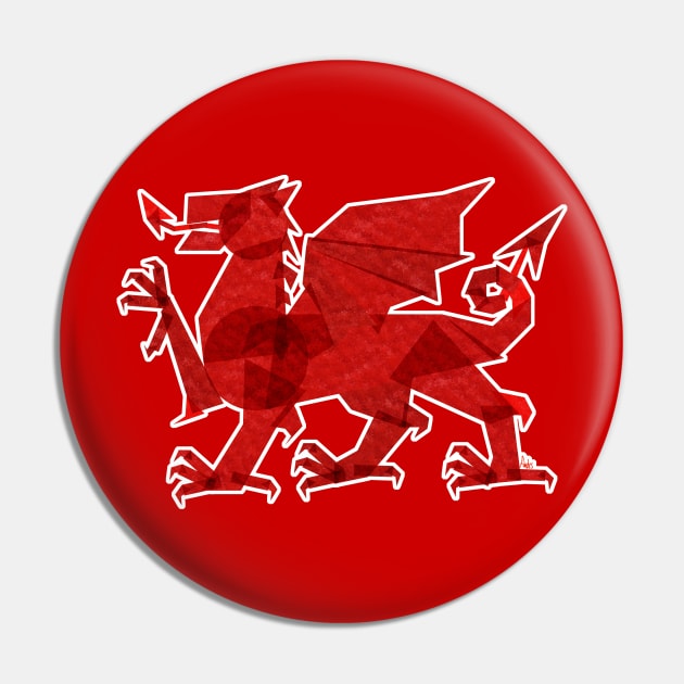 Red Dragon Pin by fimbis