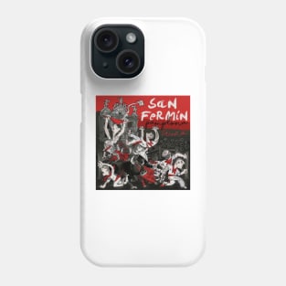 Black, White & Red Phone Case