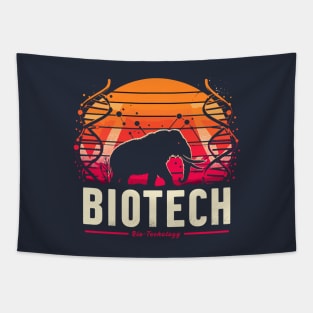 Biotech Bio Technology DNA Mammoth Science Crispr Gene Edit Tapestry