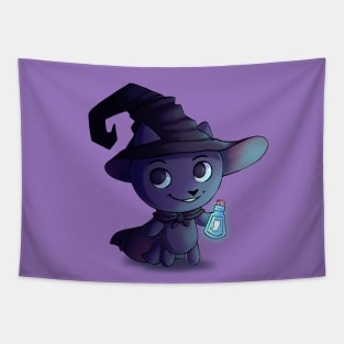 Potion Paws Holding Ghost Potion Tapestry