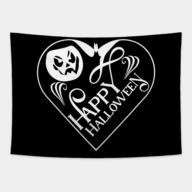 Happy halloween,Halloween Costumes for Women, Funny Halloween Gift, Pumpkin Halloween Gift, scary halloween, Horror Gift Women Tapestry by CoApparel