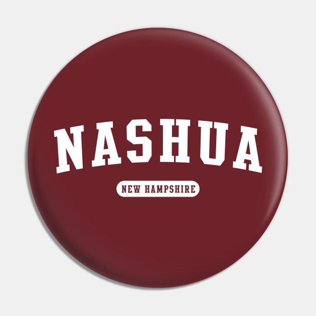 Nashua, New Hampshire Pin by Novel_Designs