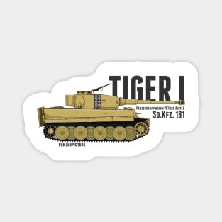 Tiger I Late Magnet