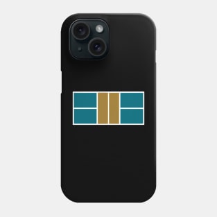 Jaguars Pickleball Court Phone Case