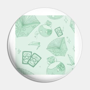 Witchy Things - Green Pin