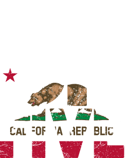 California Area Code 805 California Republic Flag Magnet