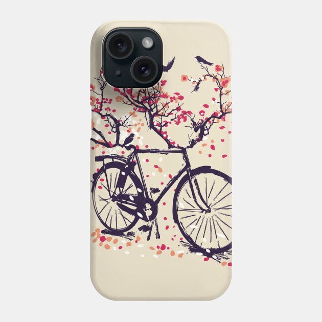 life cycle Phone Case by micronisus