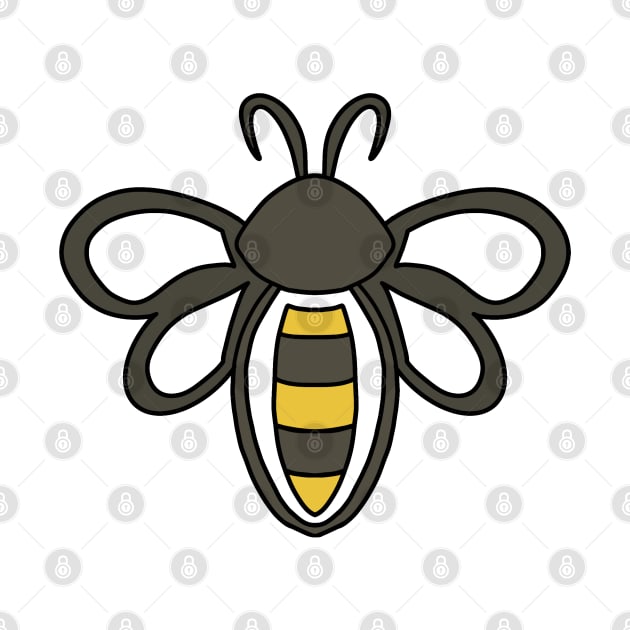 Minimalist Bee by DiegoCarvalho