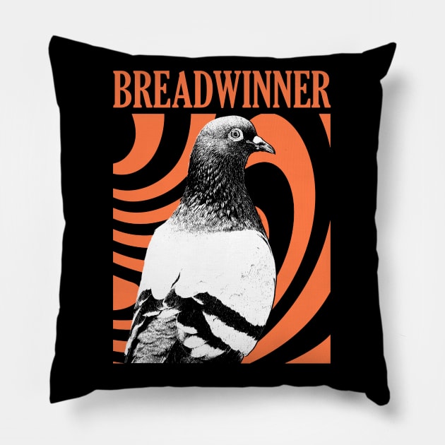 Breadwinner Pigeon Pillow by giovanniiiii