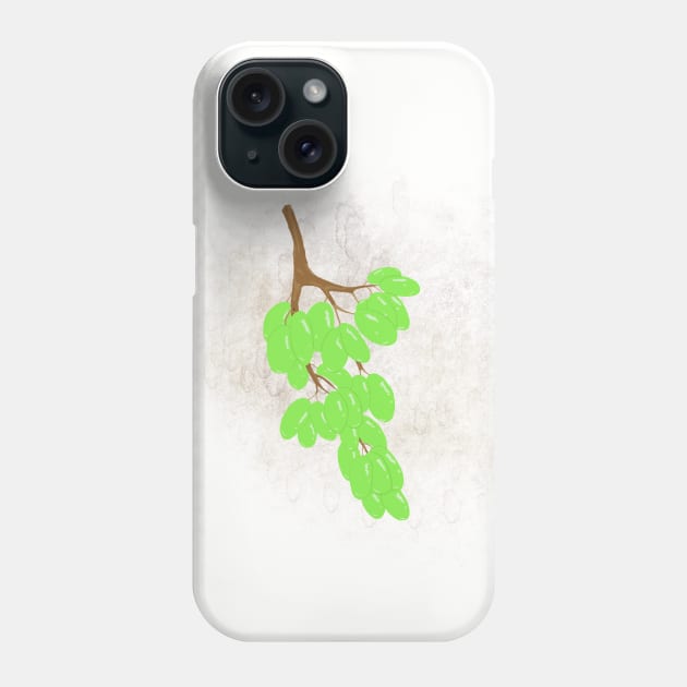 Green Grapes Phone Case by sedharutyunyan