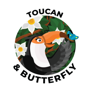 Toucan & Butterly T-Shirt