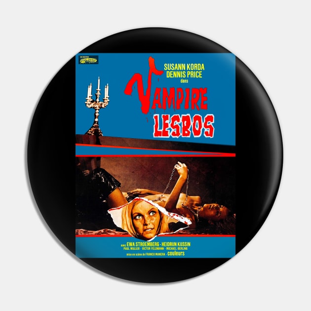 Vampyros Lesbos (French movie poster) Pin by Scum & Villainy