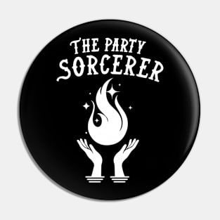 Sorcerer Dungeons and Dragons Team Party Pin