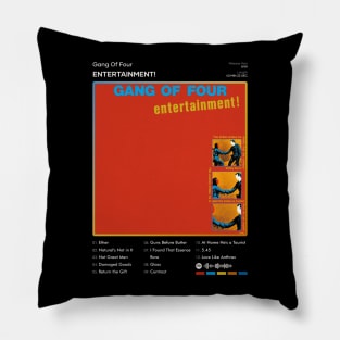 Gang Of Four - Entertainment! Tracklist Album Pillow