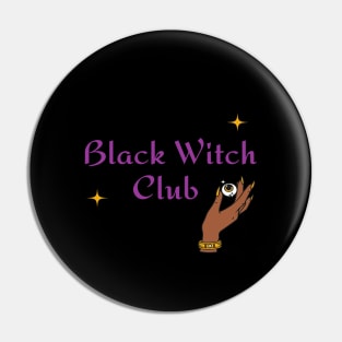 Black Witch Club - Deep Brown Pin