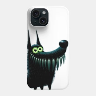 Spooky dog Phone Case