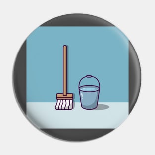 Mop and Bucket Pin