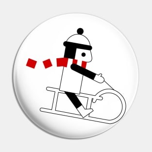 Line Rider Pin