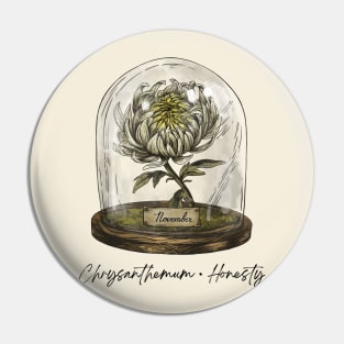 Boho wildflowers Cottagecore Shirt Pin