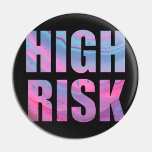 Pastel High Risk Face Mask for Immunocompromised Folks Pin