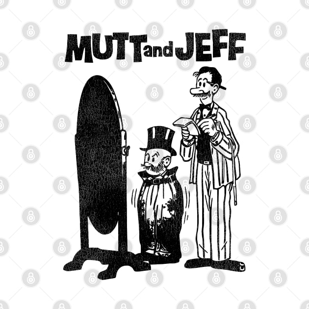 Mutt and Jeff by darklordpug