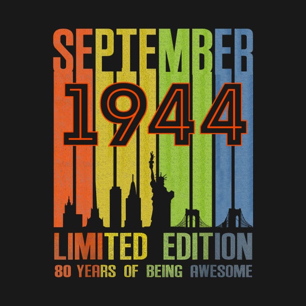 September 1944 80 Years Of Being Awesome Limited Edition by nakaahikithuy