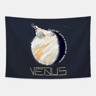 Astronaut manatee in space: Venus Tapestry