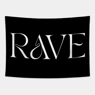 rave logo Tapestry
