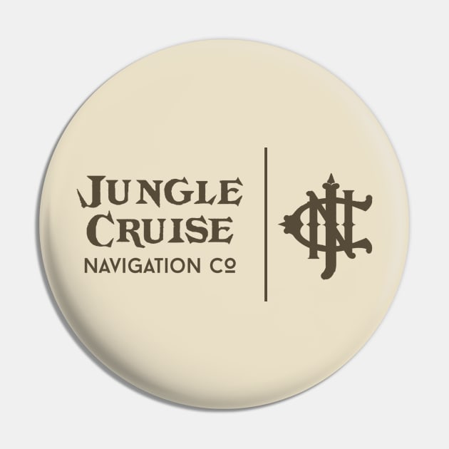 Jungle Cruise - Brown Pin by MadAboutDisney1