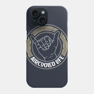 Air cooled Vdub Greeting / Shaka wave - Aircooled Life Phone Case