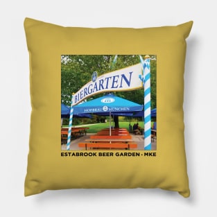 Estabrook Beer Garden • Milwaukee County Parks Pillow