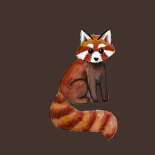 Watercolor Red Panda T-Shirt