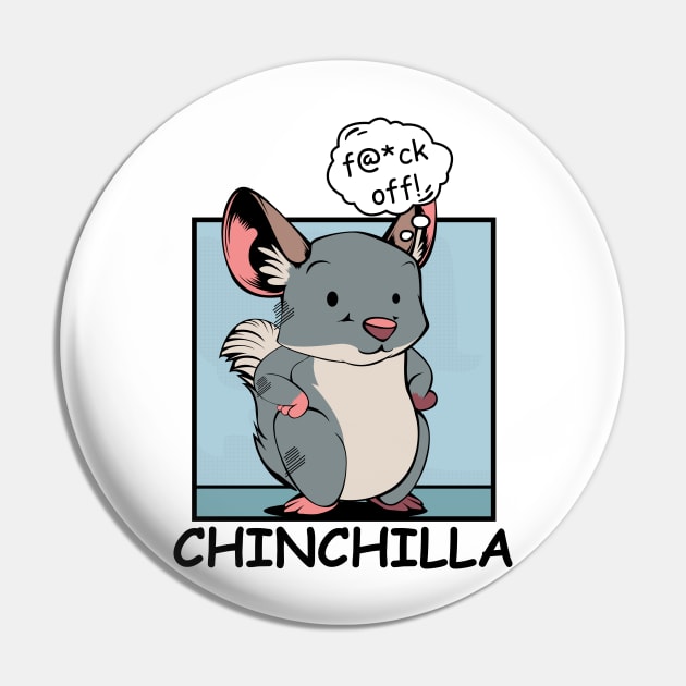 Chinchilla Pin by Lumio Gifts