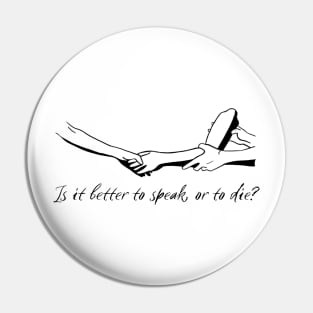 Call Me By Your Name Quotes "Is it better to speak or to die" Pin