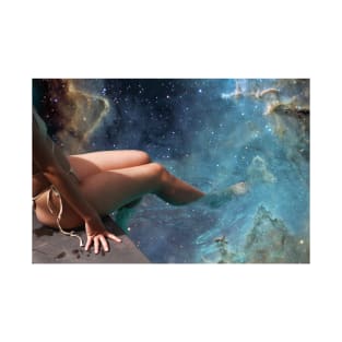 Legs splashing space T-Shirt