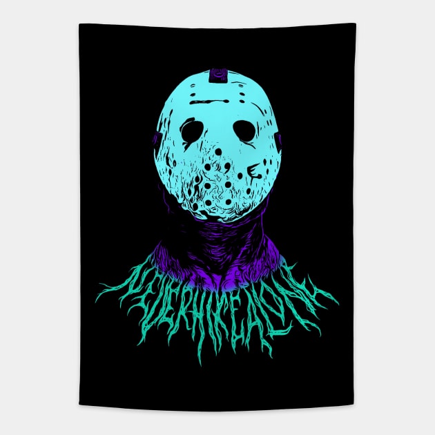 Ghost Jason Metal Retro Tapestry by ANewKindOfFear