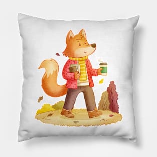 Fox Working Pillow