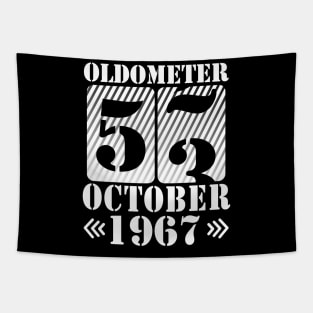 Happy Birthday To Me You Daddy Mommy Son Daughter Oldometer 53 Years Old Was Born In October 1967 Tapestry