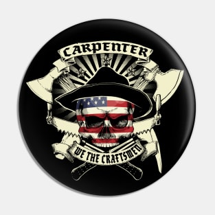 American Carpenter Pin